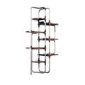 Modulair Stellingkast van Metaal en Hout - Modern Design en Ruimtebesparend